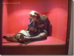 Momia en el Museo de las Animas en La Chona