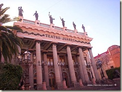 Teatro Juarez en la ciudad de Guanajuato