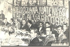 Banquete en el Restaurante La Bombilla